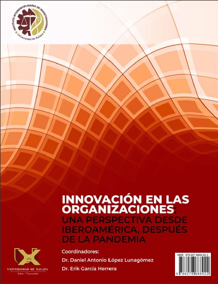 Portada de Innovación en las organizaciones: una perspectiva desde Iberoamérica, después de la pandemia