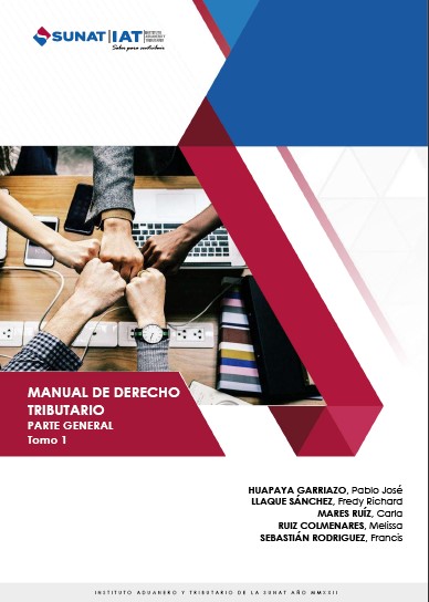 Portada de Manual de derecho tributario