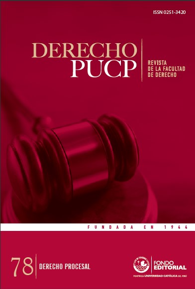 Portada de Derecho Procesal