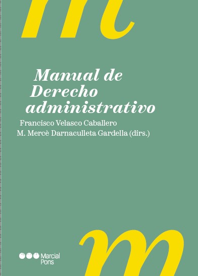 Portada de Manual de Derecho Administrativo