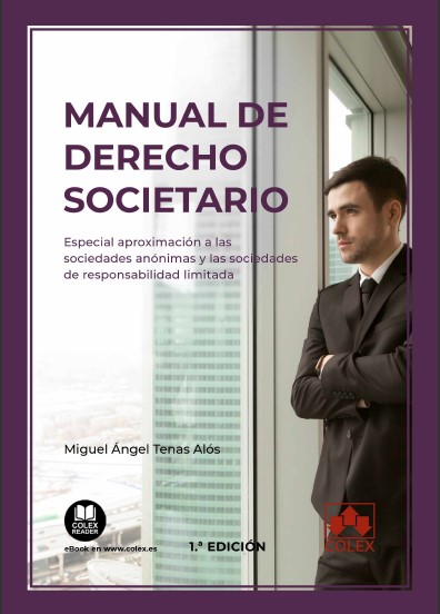 Portada de Manual de Derecho Societario